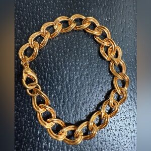 Elegant Gold tone Chain Bracelet